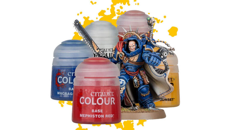 Peintures Citadel par Games Workshop
