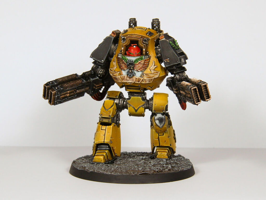 Imperial Fists Contemptor Dreadnought ForgeWorld